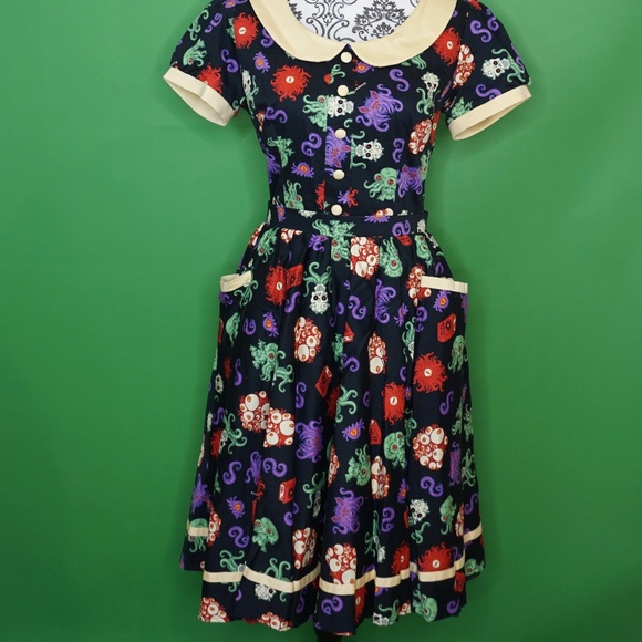 Pinup Couture Dresses & Skirts - Pinup Couture Dee Dee Cthulhu Dress Lovecraft